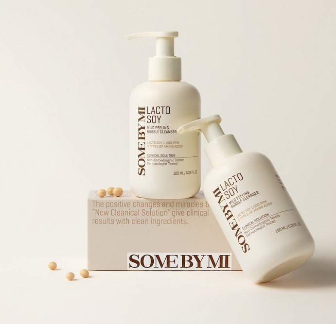 SOMEBYMI Lactosoy Mild Bubble Peeling Cleanser