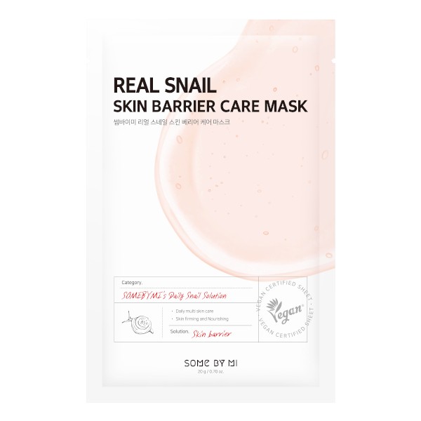 SOMEBYMI Real Snail Skin Barriere Care Mask